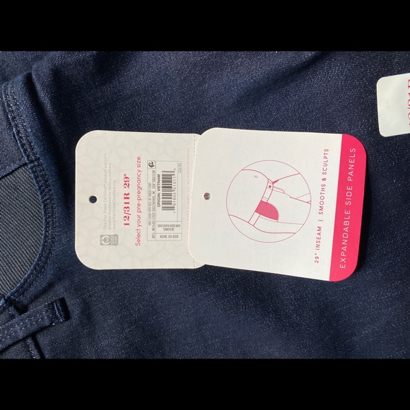 Maternity Side Panel Jeggings - Picture 7 of 7